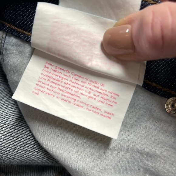 CAMBIO Norah Slim Long Jeans Size US4 - Picture 12 of 13